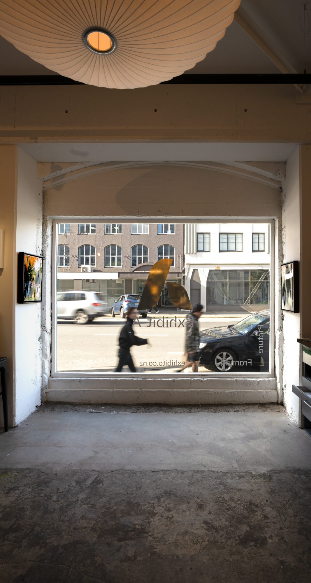 Exhibit A interior view — Wellington commercial photographer Hayley Paul
