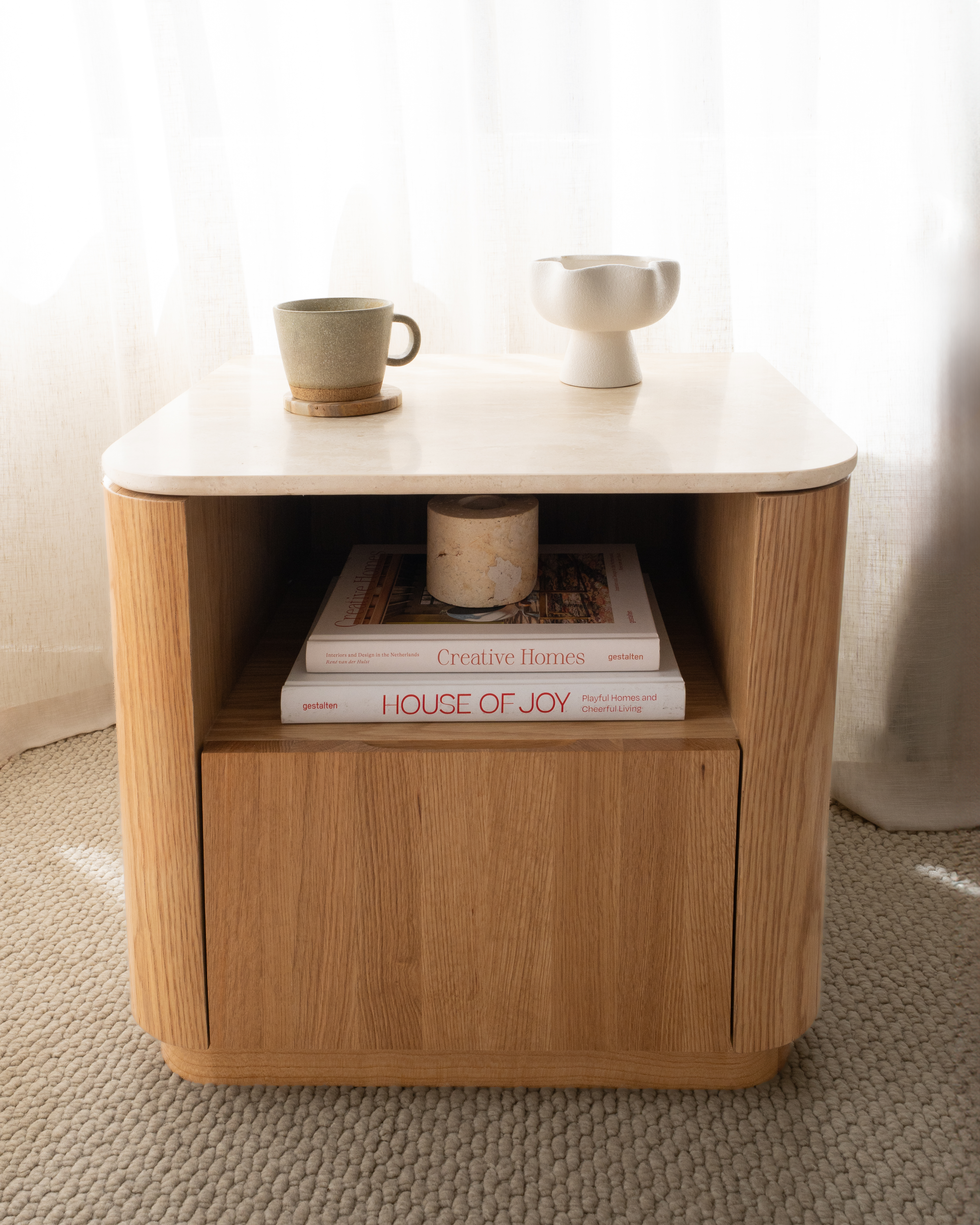 Frame House — bedside table
