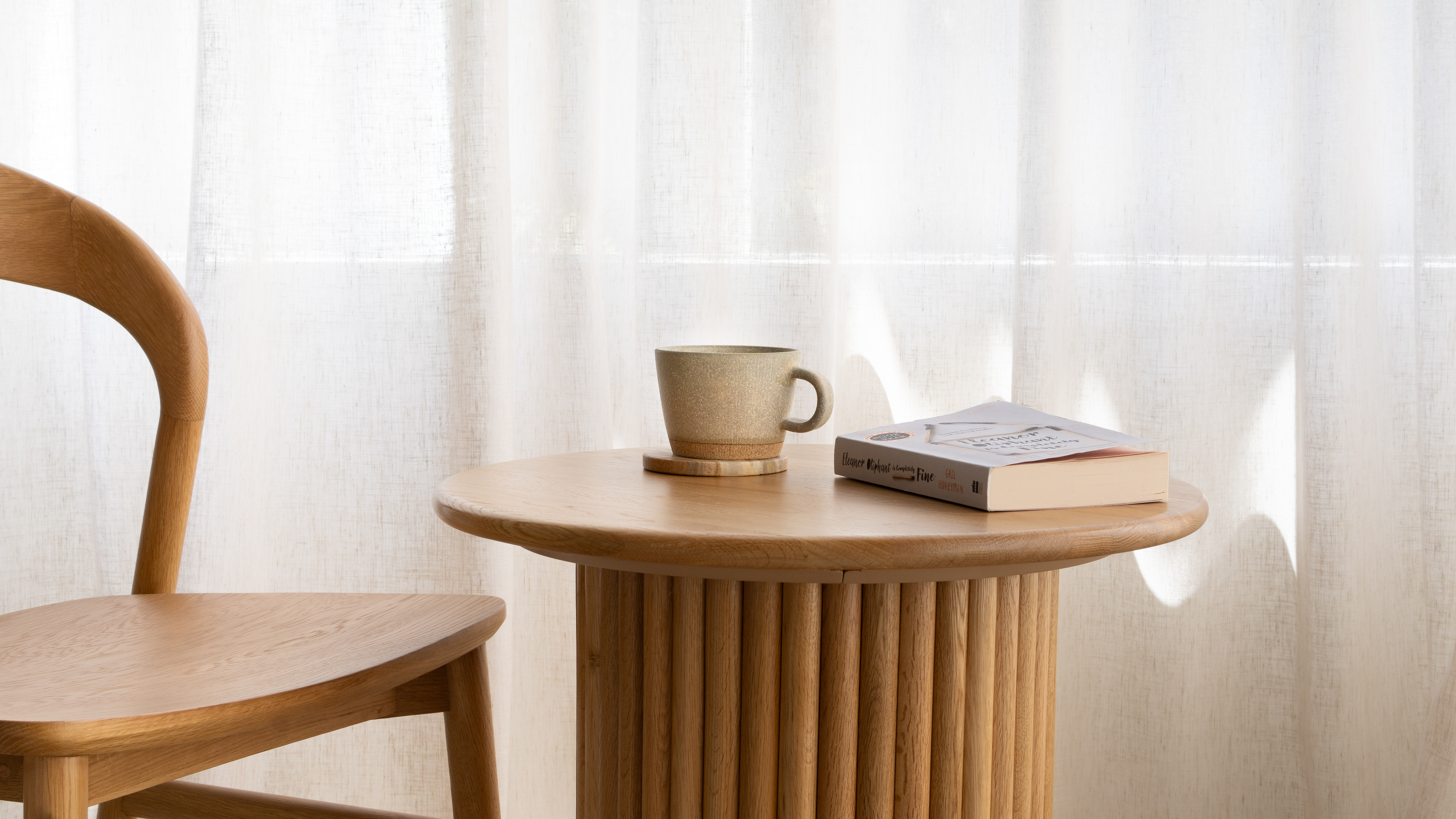 Frame House — side table detail